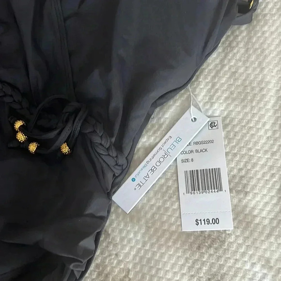 Bleu Rod Beattie Surplice Plunge One-Piece Swimsuit Size 8 - Picture 11 of 11